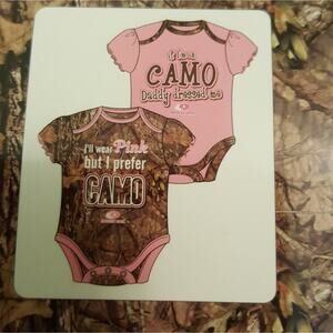 2 NEW Mossy Oak camo 1 piece bodysuits